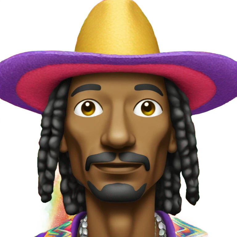 Snoop dog with a sombrero emoji
