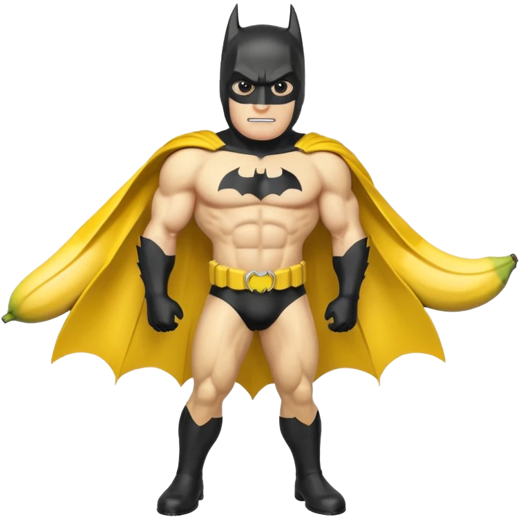 Batman banana emoji