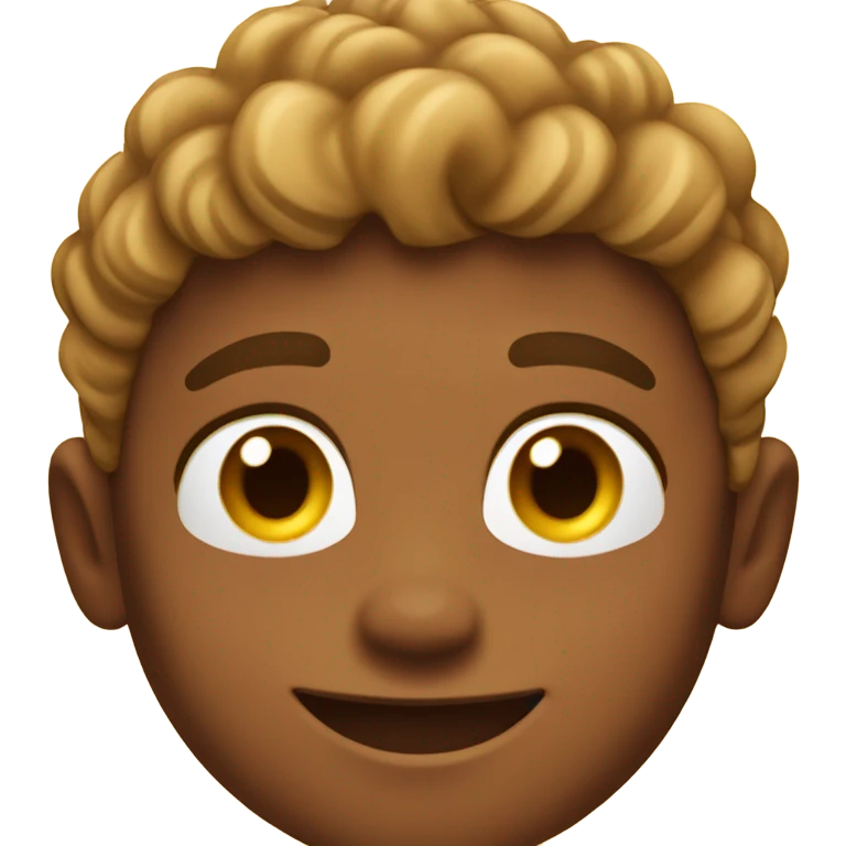 smiling boys under blue sky tan emoji