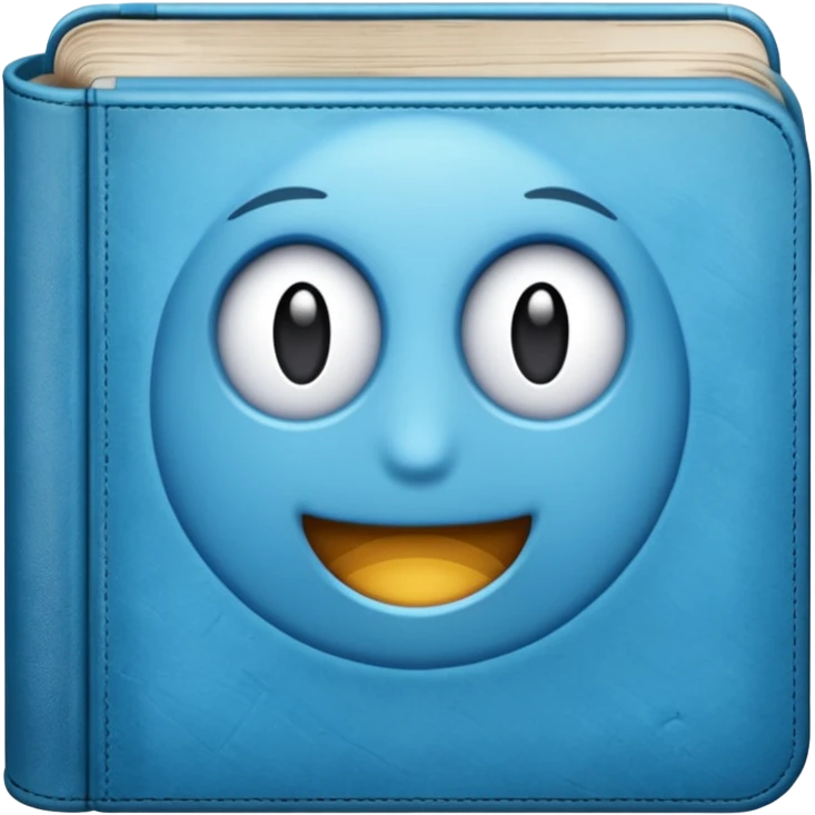 cartella azzurra  emoji