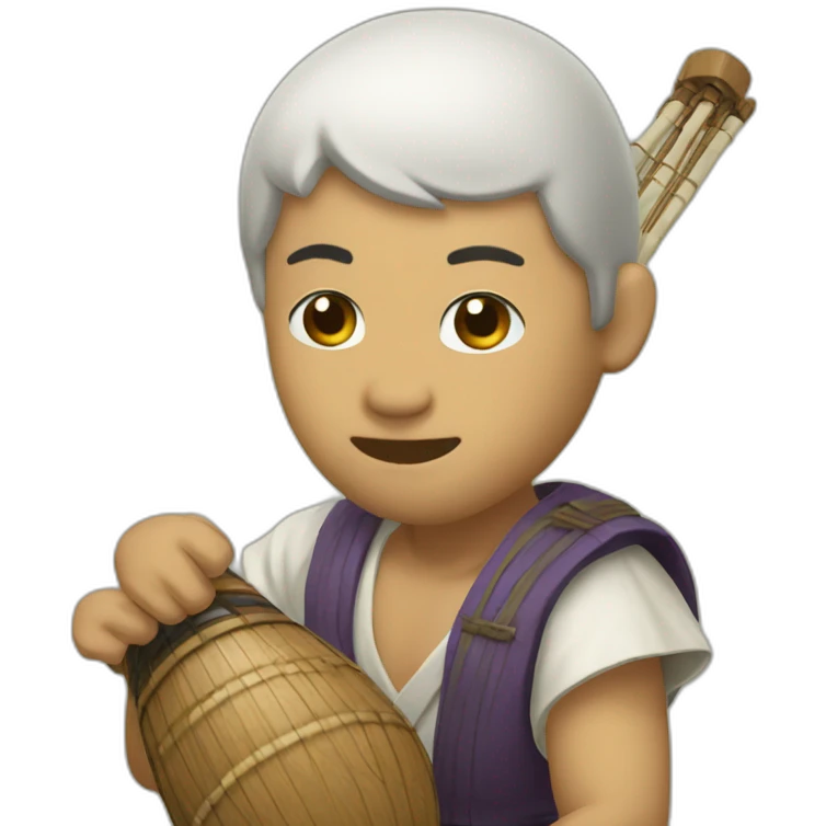 biwa player emoji