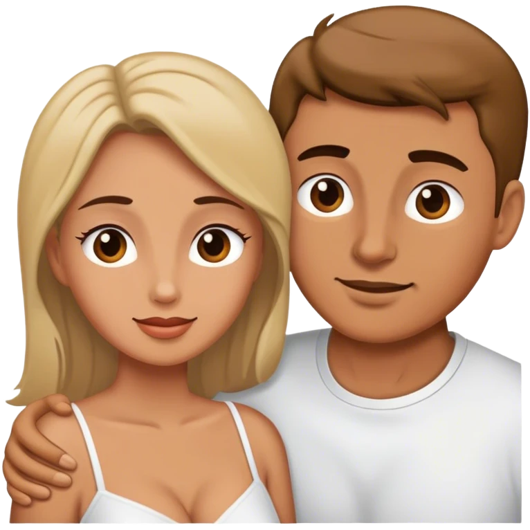Dude in love with his wife emoji