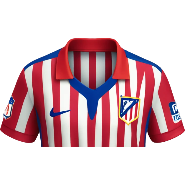 Atletico de madrid shirt emoji