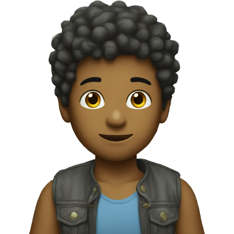 A boy has one dollar ￼ emoji