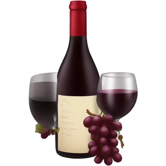 Red wine  emoji