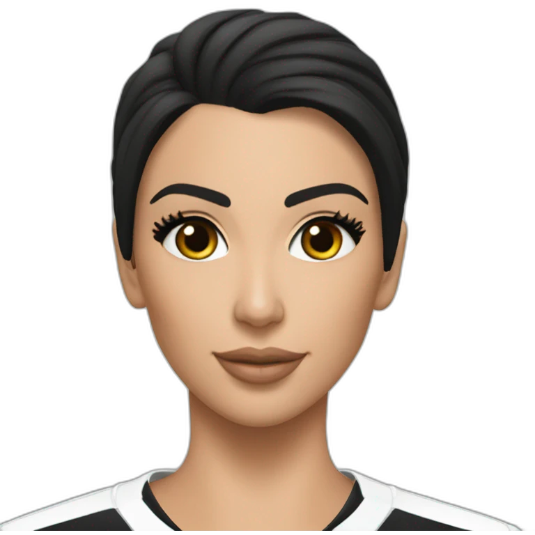 Kim kardashian qui joue à fifa emoji
