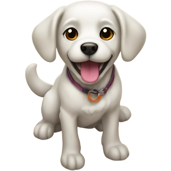 dog on a beach emoji