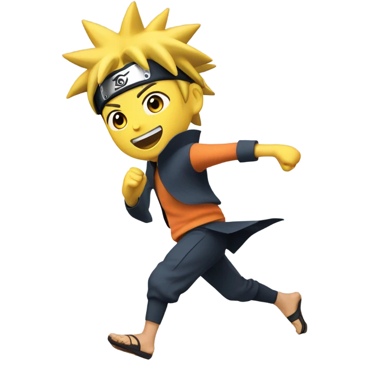 Naruto run  emoji