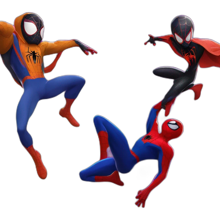 Spider Man into the spider verse emoji