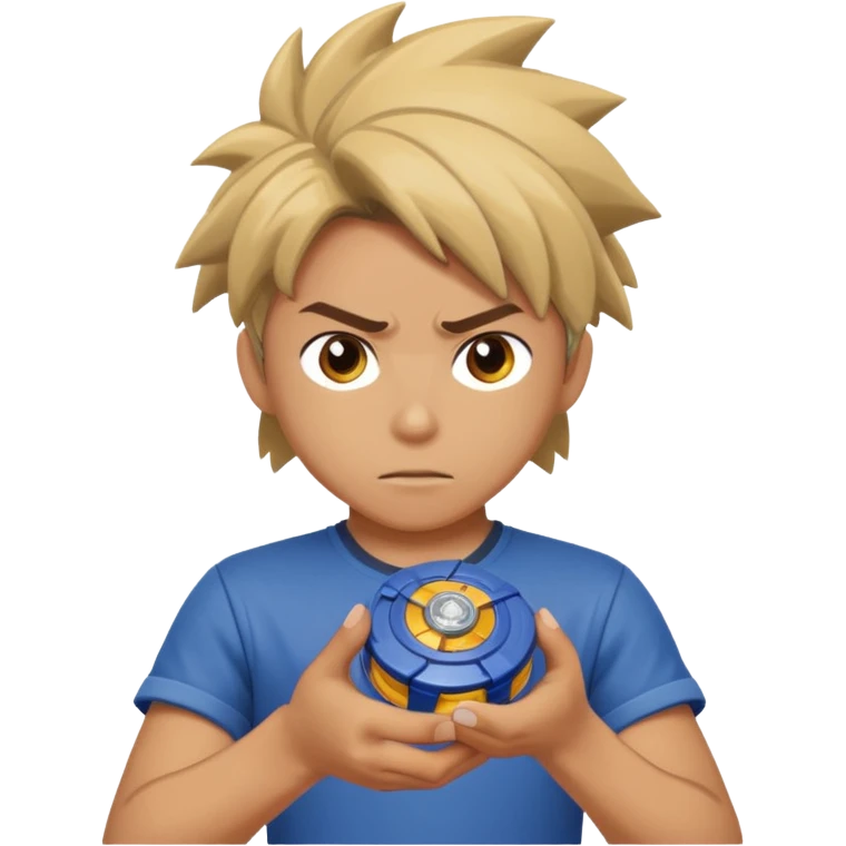Beyblade with player emoji
