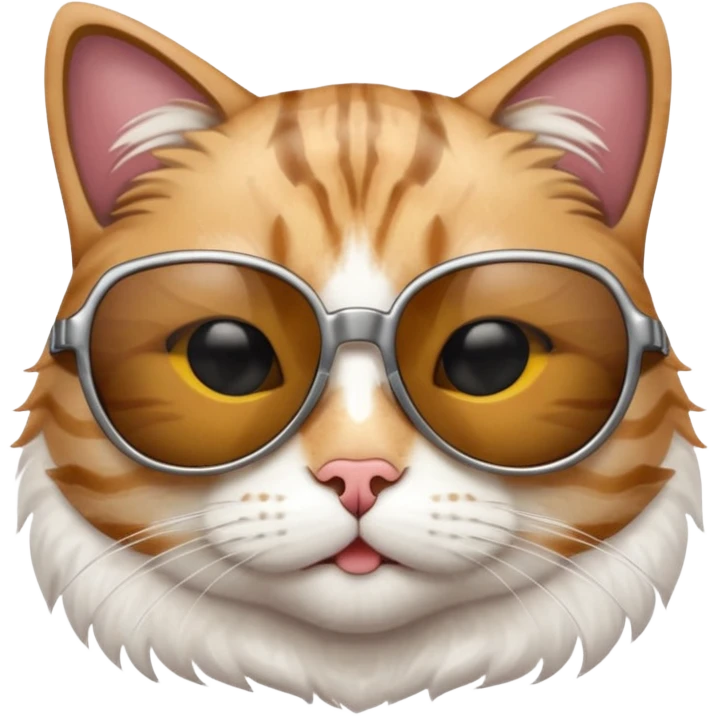 Cat wearing sunglasses emoji