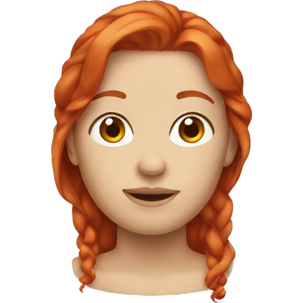 red head emoji