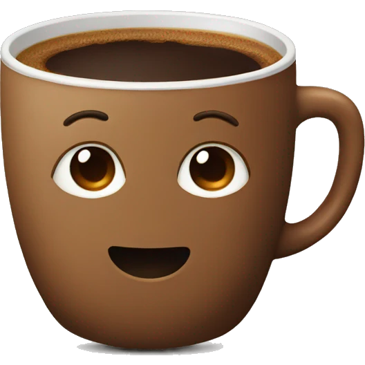 Brown Coffee emoji