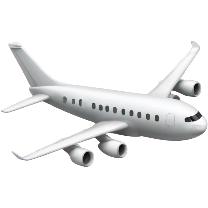 create emoji where incide I charecter airoplane is flying emoji
