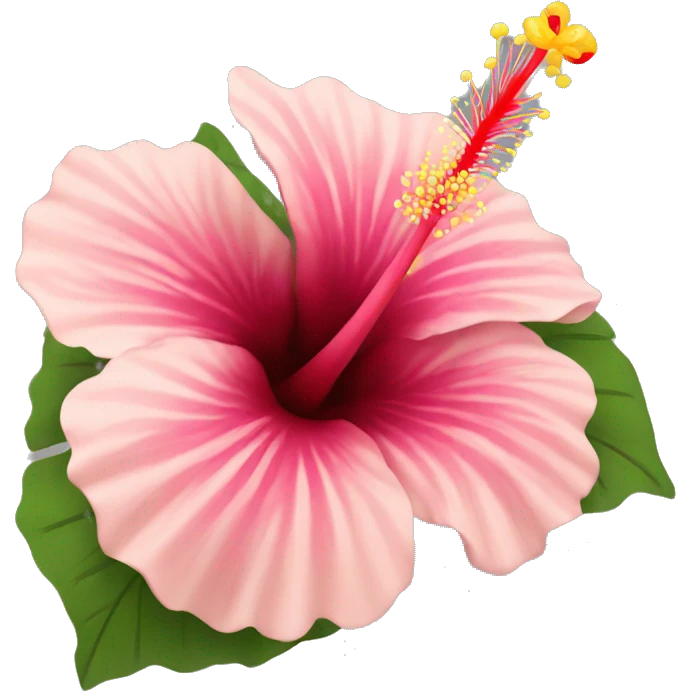 Hibiscus flower emoji