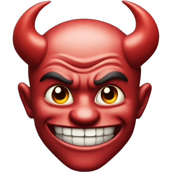 smirking face devil emoji