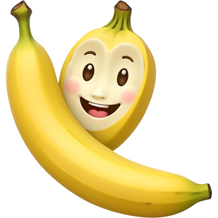 Banane mit gesicht emoji