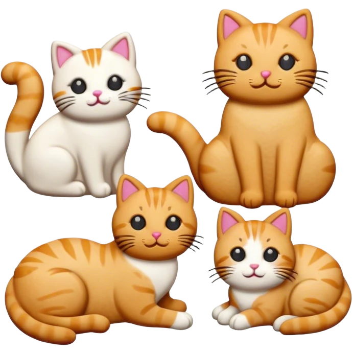 Cat cookies  emoji
