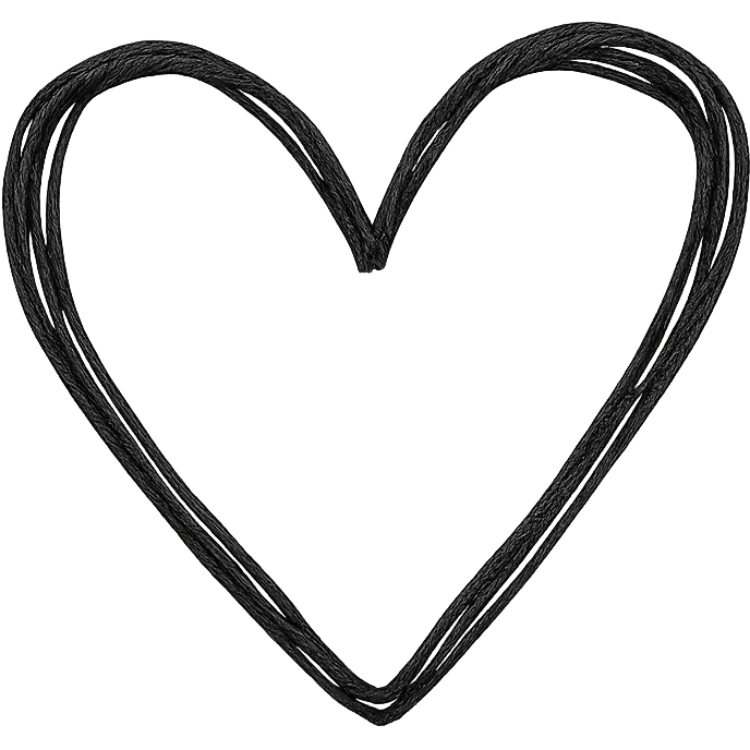 hand drawn icon of a heart with pink lines emoji