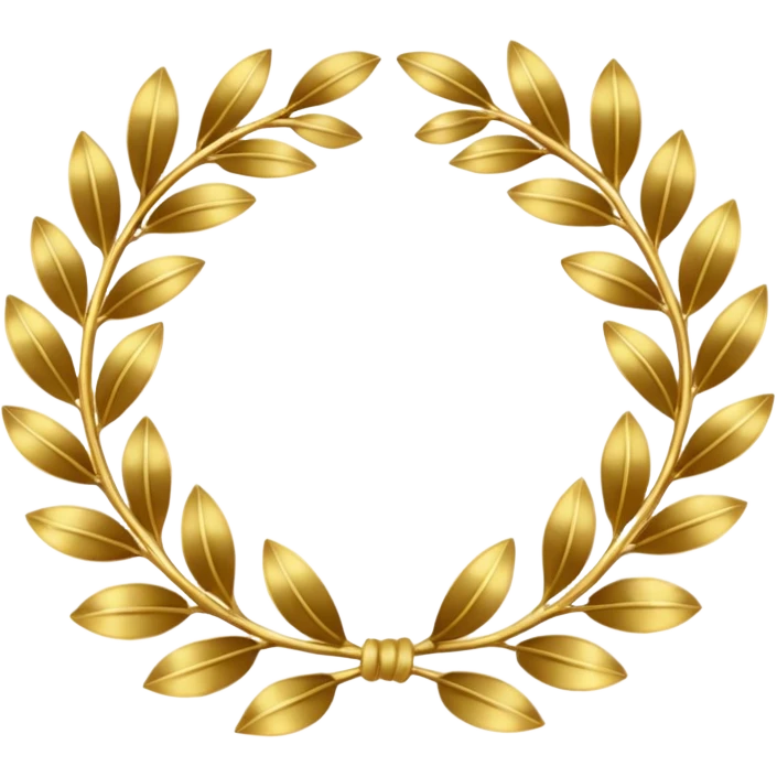 The number that took 23rd place was decorated with an imperial laurel wreath emoji