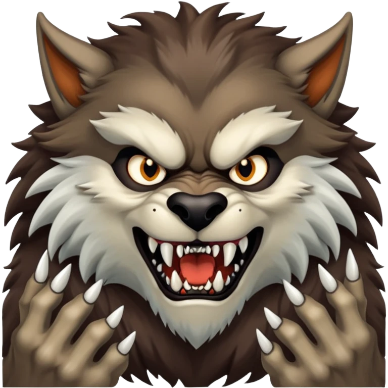 classic werewolf emoji