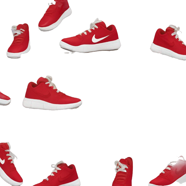 box with red nike sneakers emoji