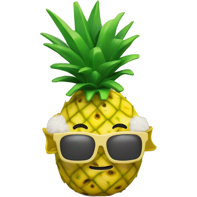 Ananas mit Windel  emoji