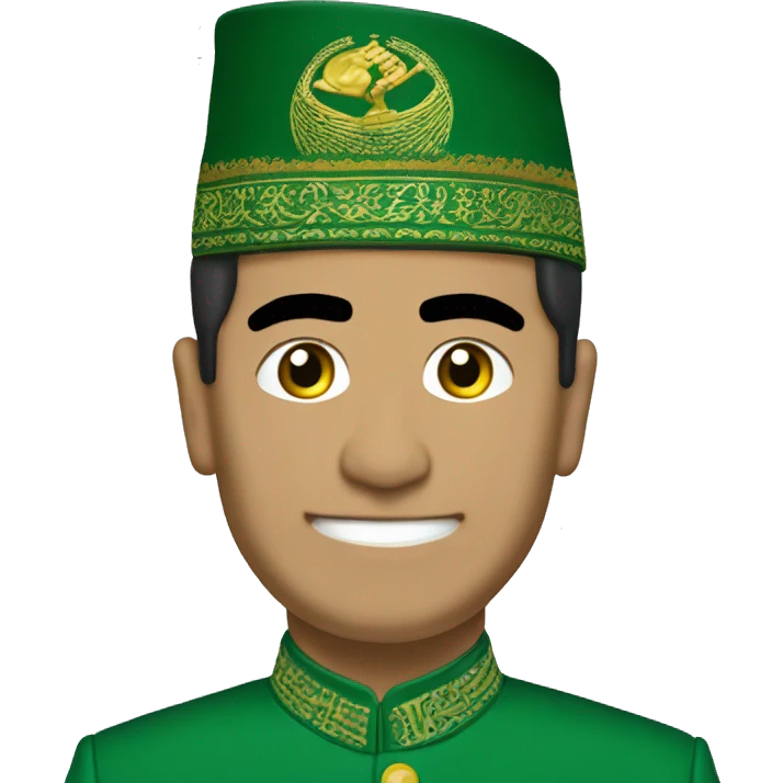 Gurbanguly Berdimuhamedow Turkmenistan emoji
