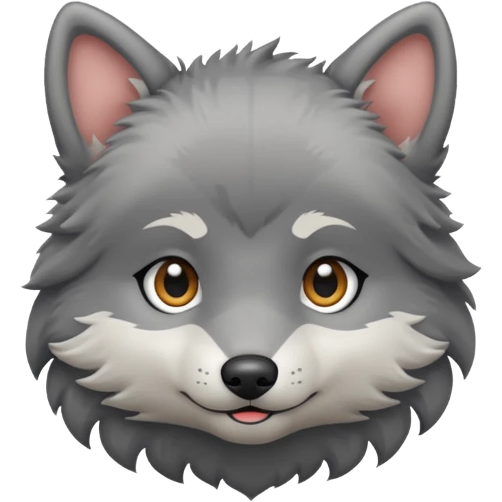 baby wolf emoji