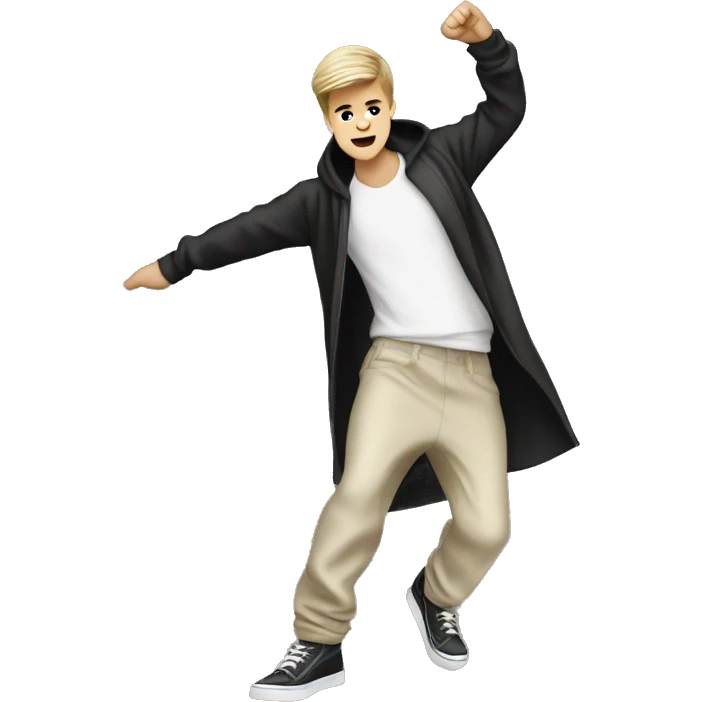 justin bieber dancing emoji