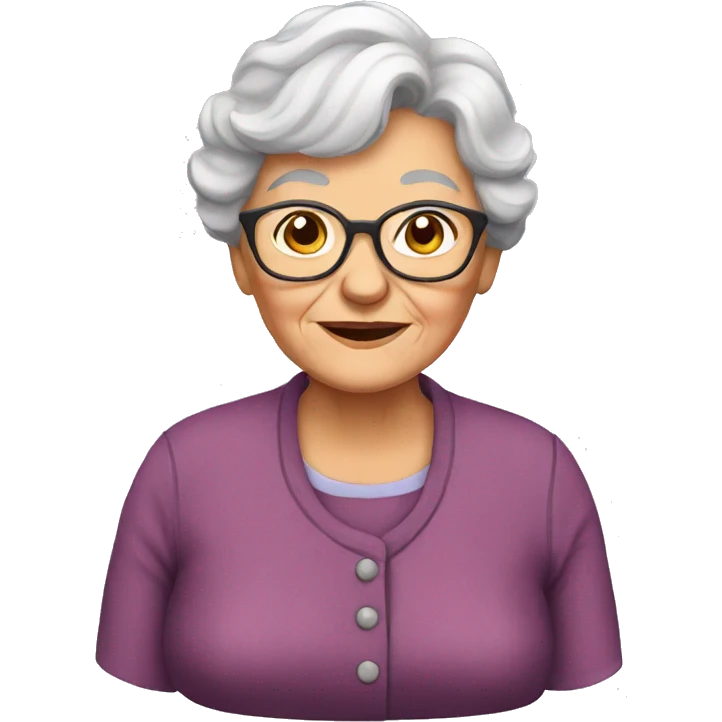 Granny emoji