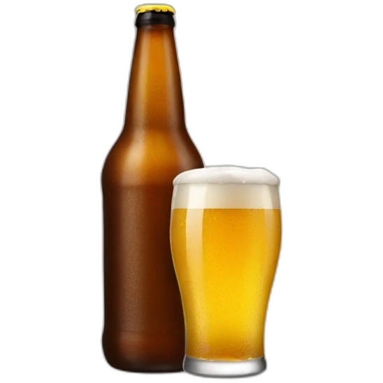 Drinking bier emoji