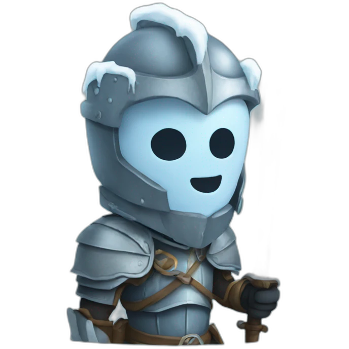 Frozen knight  emoji