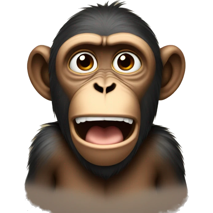 Monkey crying emoji