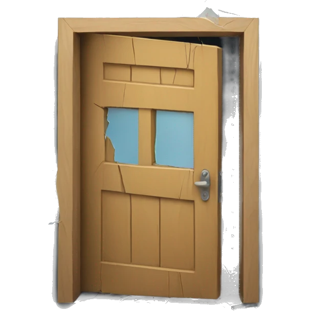 broken door emoji