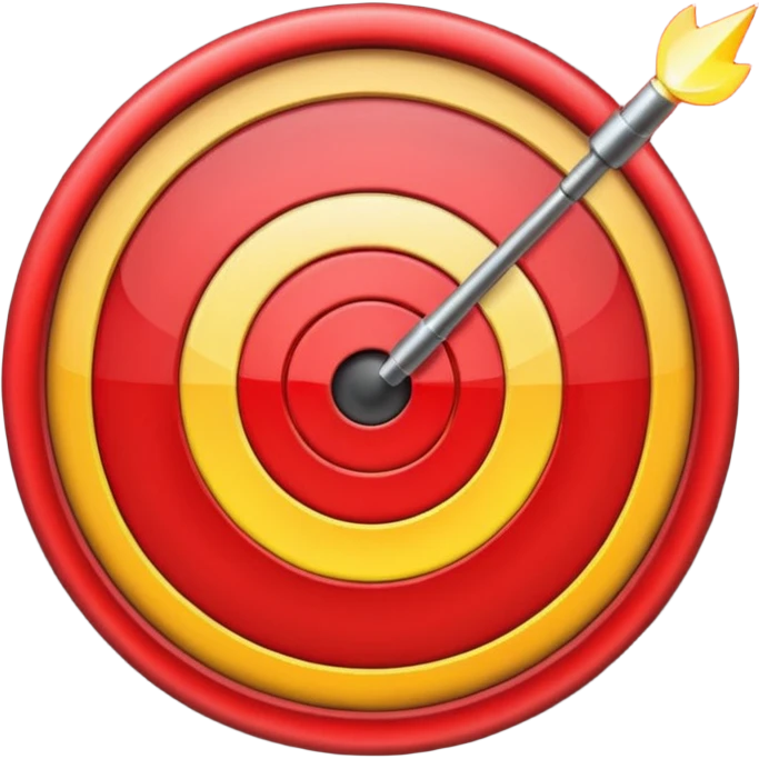 Moving target with blinking light emoji