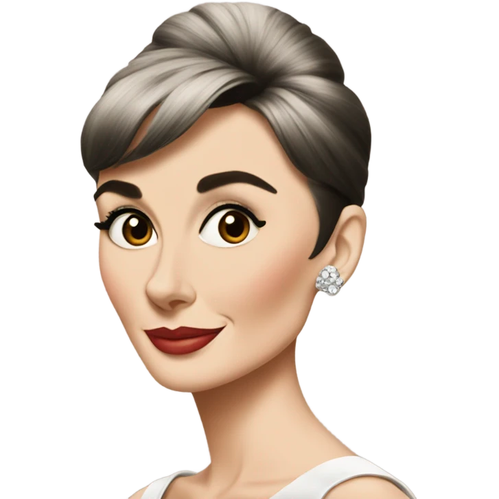 Audrey Hepburn emoji
