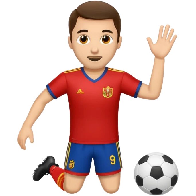 Give me a football playerGive me a Spanish football player emoji