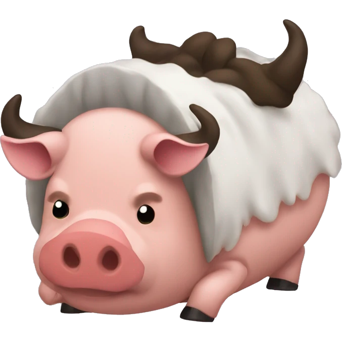 Puerco dormido  emoji