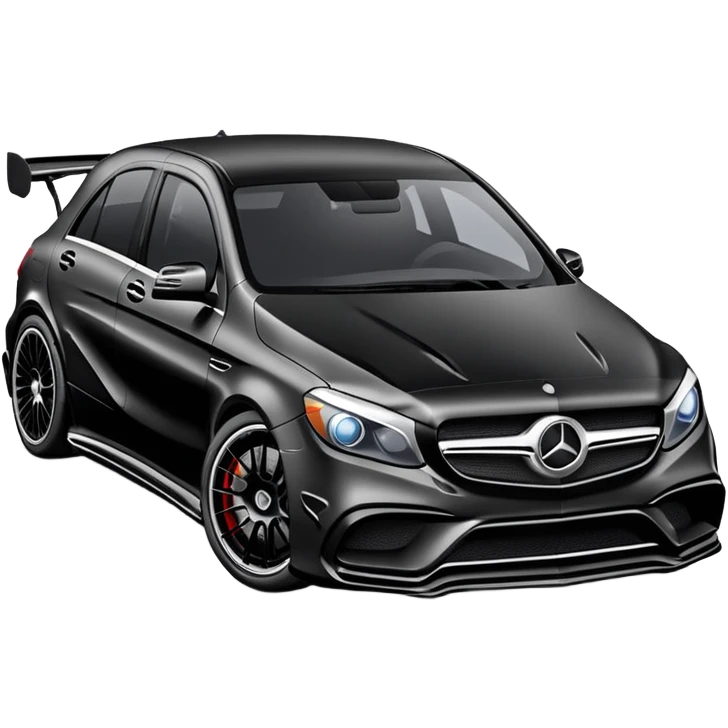Mercedes EVO 2 black emoji