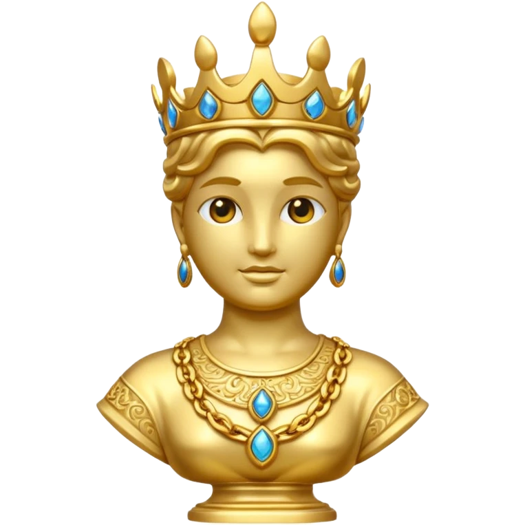 statue gold emoji