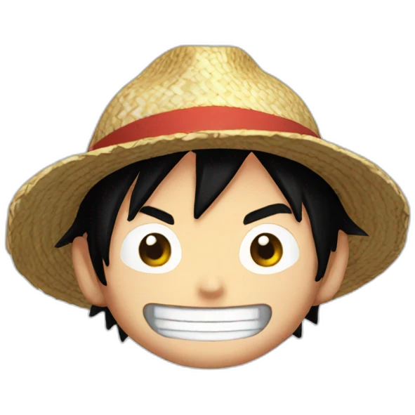 Luffy emoji