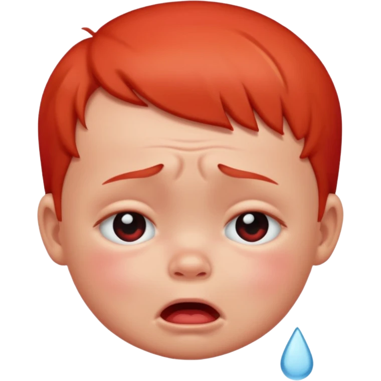 Loud baby emoji