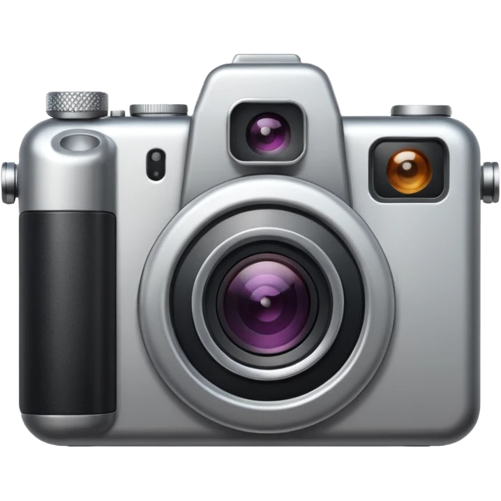 Make metal camera emoji