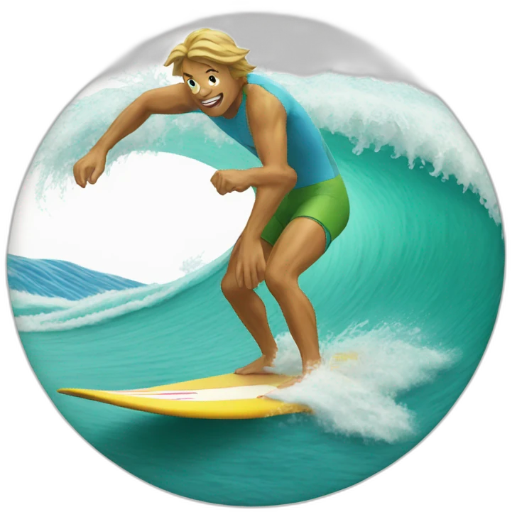 surf logos emoji