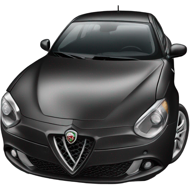 Alfa Romeo Giulietta nera 2013 emoji