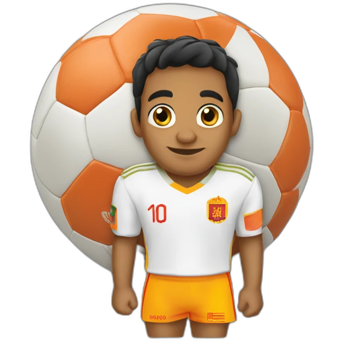 Naranjito Spain 82 football worldcup emoji