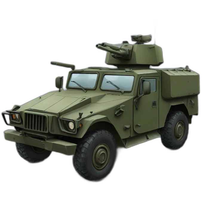 Russian military vehicle TIGR emoji