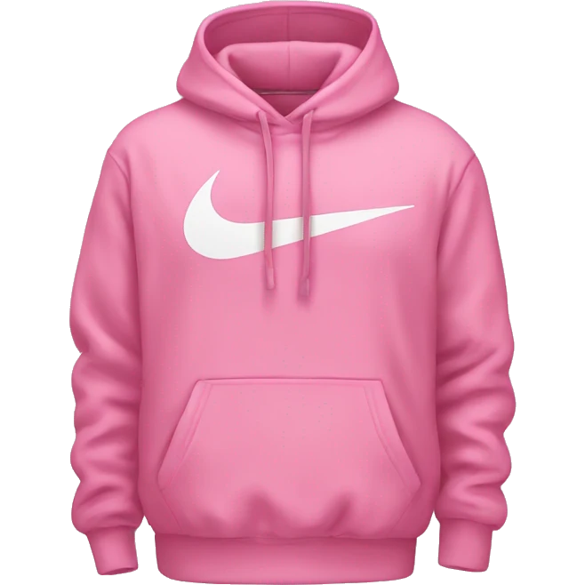 pink nike hoodie with bows emoji