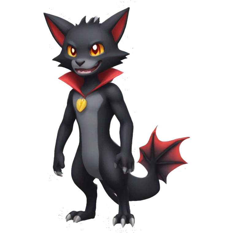 Bat-Torracat-Zoroark full body emoji